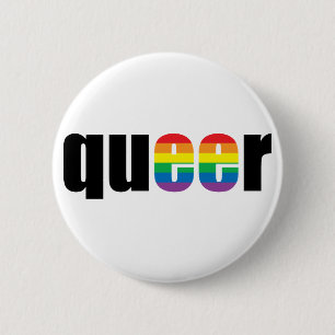 Queer Pride 6 Cm Round Badge