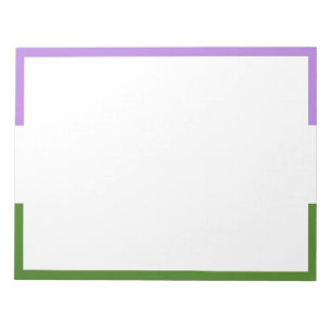 Queer Pride Flag Notepad