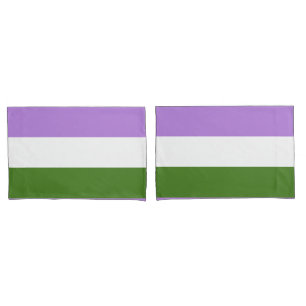 Queer Pride Flag Pillowcase