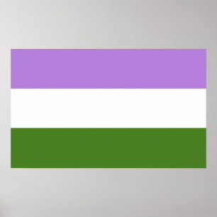 Queer Pride Flag Poster