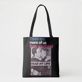 Queer pride tote bag