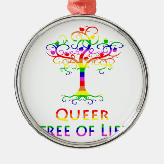 Queer Tree of Life Zazzle.png Metal Tree Decoration