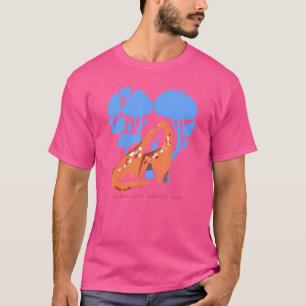 Queer Was Always Here Dinosaur Lgbt Gay T-Shirt