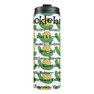 Quench your Pickleball Thirst Thermal Tumbler