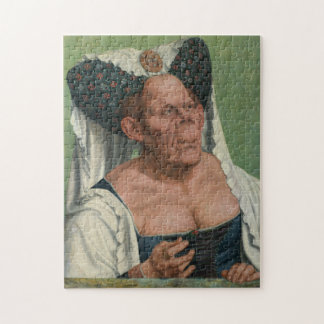 Quentin Massys, The Ugly Duchess, ca 1525 Jigsaw Puzzle