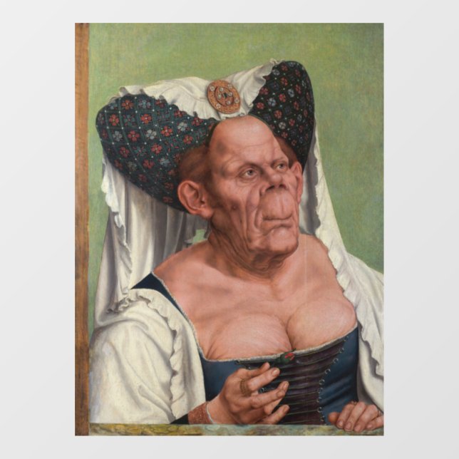 Quentin Matsys - A Grotesque Old Woman (Sheet)