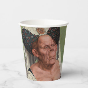 Quentin Matsys - A Grotesque Old Woman Paper Cups