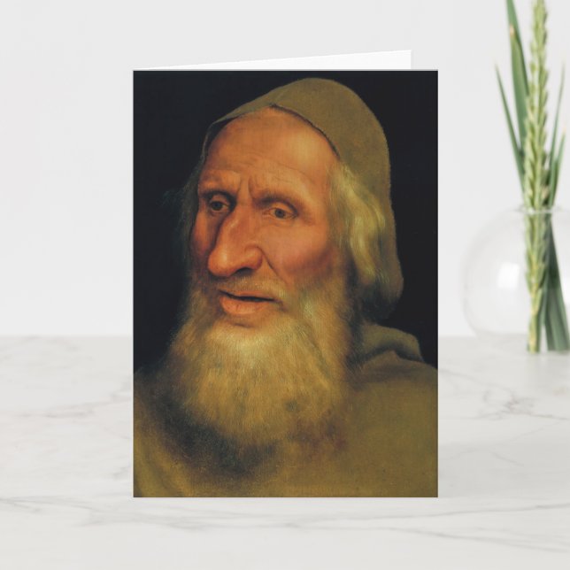 Quentin Matsys - Head of an Old Man Card (Front)