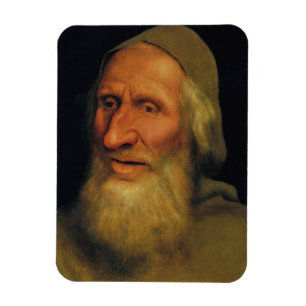 Quentin Matsys - Head of an Old Man Magnet