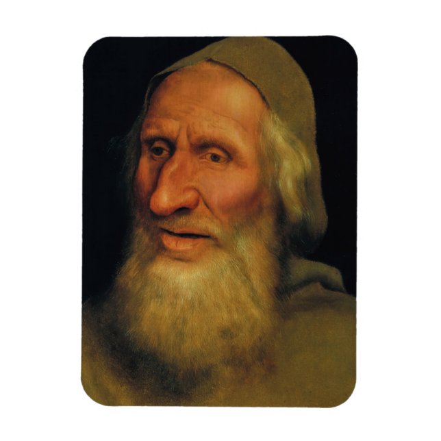 Quentin Matsys - Head of an Old Man Magnet (Vertical)