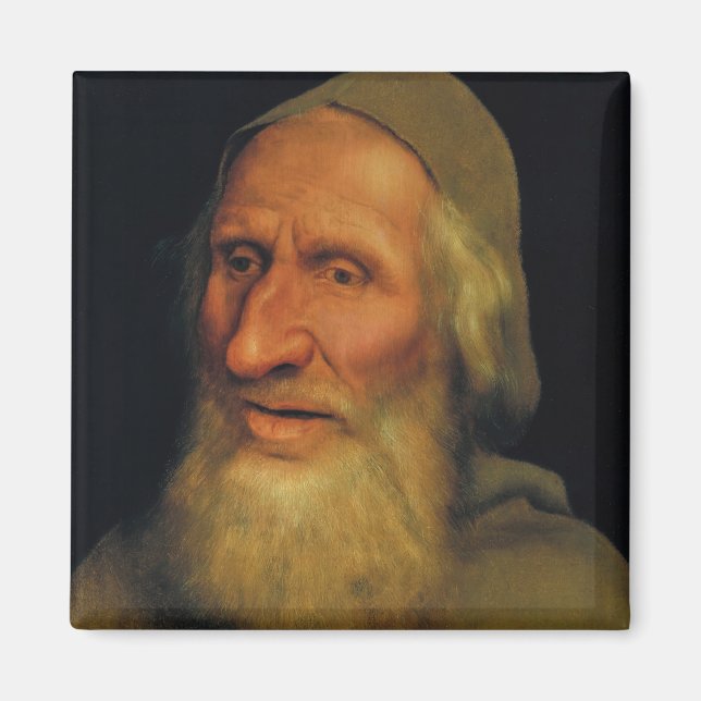 Quentin Matsys - Head of an Old Man Magnet (Front)