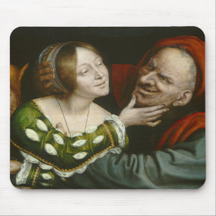 Quentin Matsys - Ill-Matched Lovers Mouse Pad