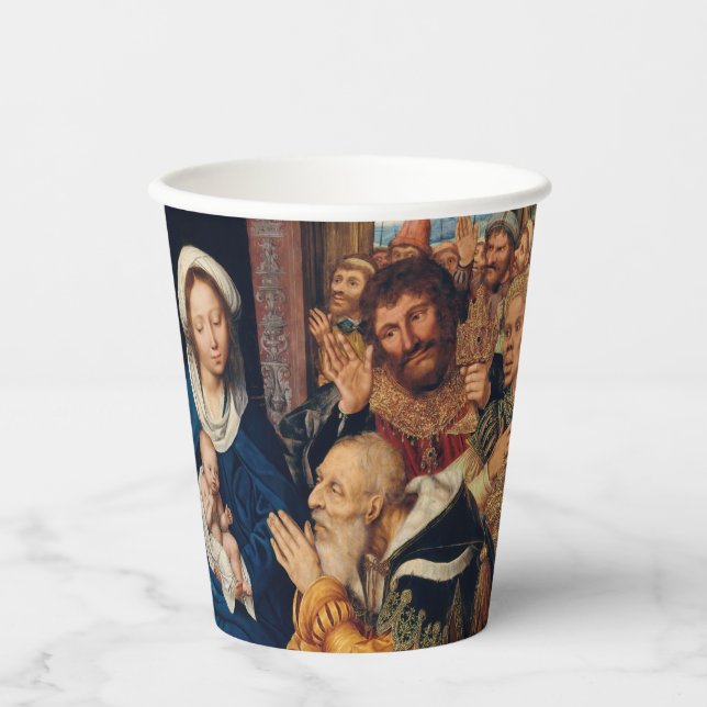 Quentin Matsys - The Adoration of the Magi Paper Cups (Front)