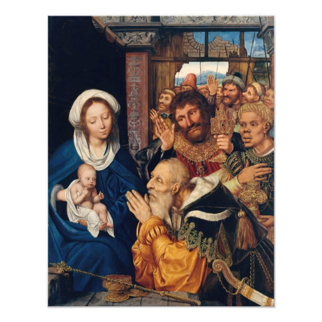 Quentin Matsys - The Adoration of the Magi Photo Print (Front)