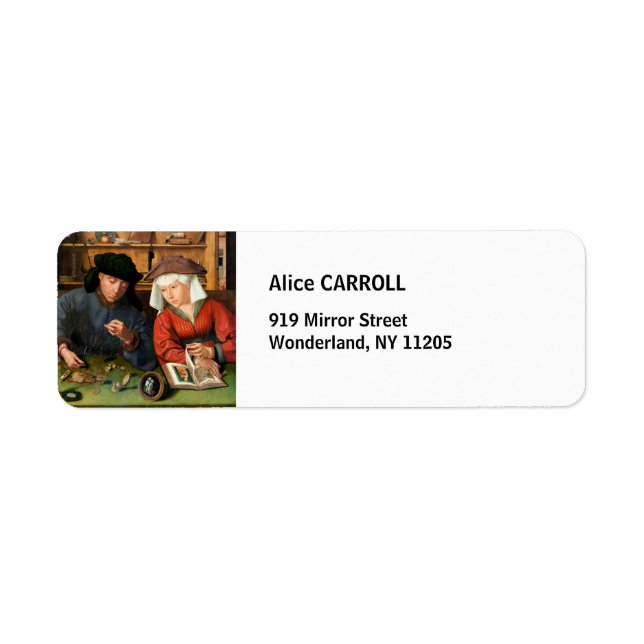 Quentin Matsys - The Moneylender and His Wife (Front)