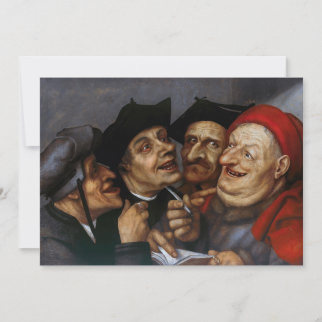 Quentin Matsys - The Purchase Agreement Thank You Card (Front)