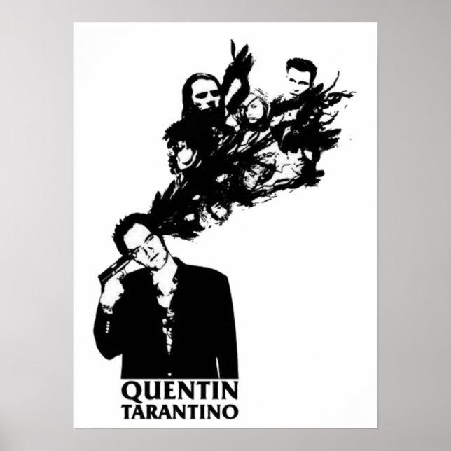 Quentin Tarantino Poster (Front)