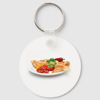 Quesadilla Key Ring