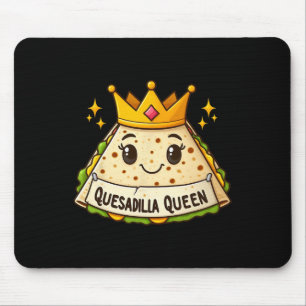 Quesadilla Queen Cinco De Mayo Kids Girls Women Mouse Pad