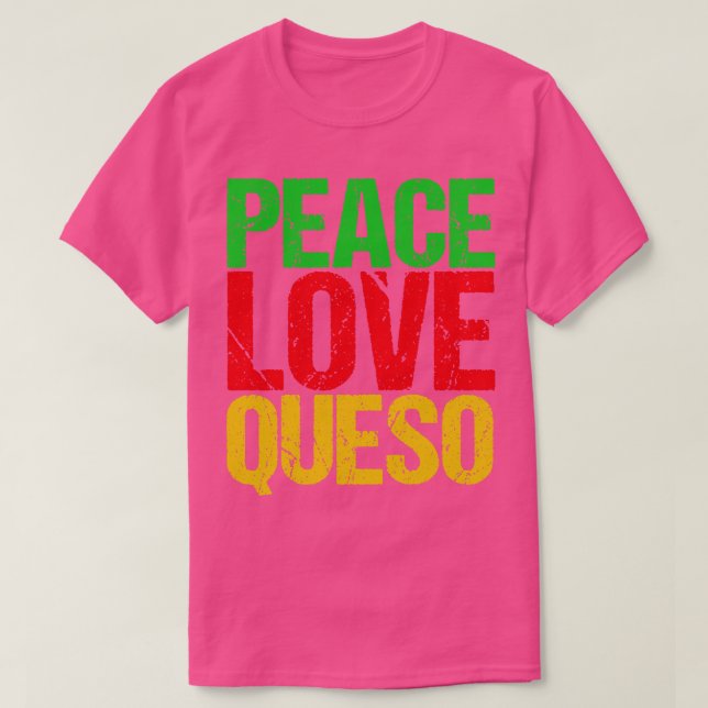 Queso T-Shirt (Design Front)