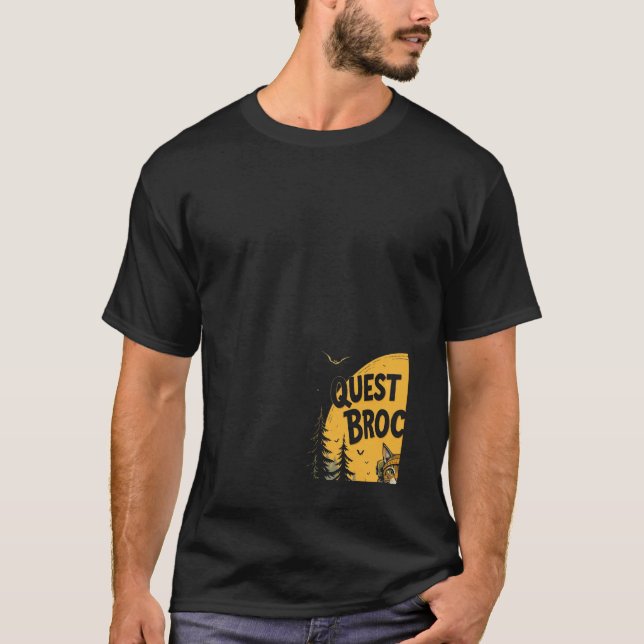 Quest Fantasy Squad Broccoli Funny Cat Lover For M T-Shirt (Front)