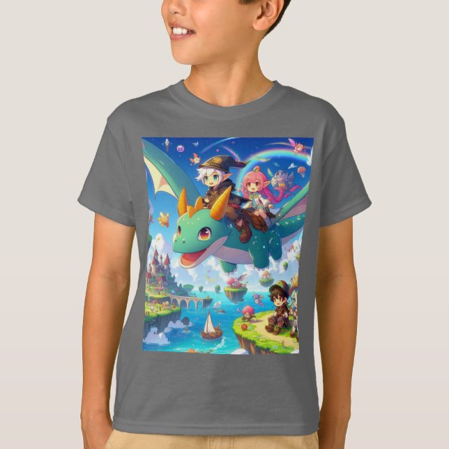 Quest for Adventure: The World Beyond T-Shirt (Front)