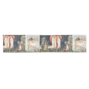 Quest for Holy Grail,Vision of Angels to Perceval Short Table Runner
