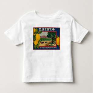 Questa Lemon LabelCorona, CA Toddler T-Shirt