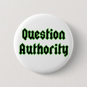 Question Authority Button Badge