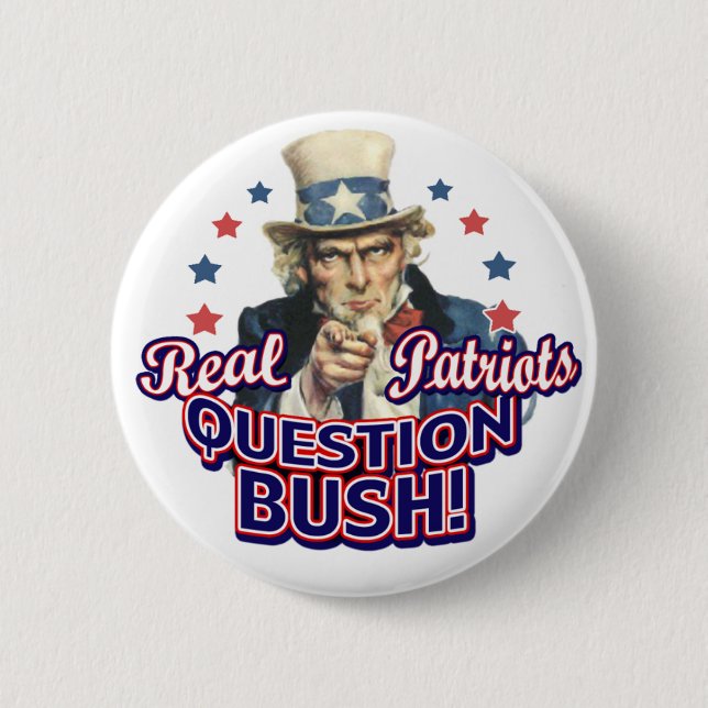Question Bush Button (Front)