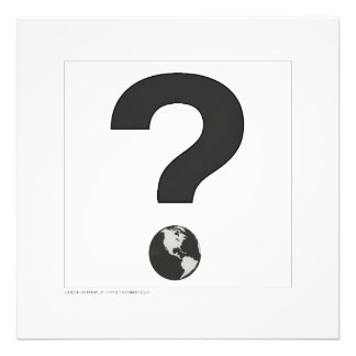 QUESTION MARK / 01  / PRINT  