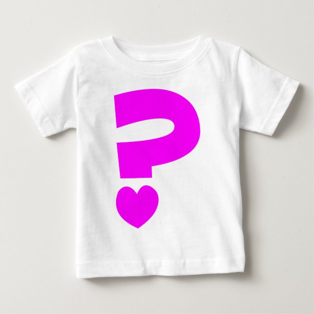 Question Mark Baby T-Shirt (Front)