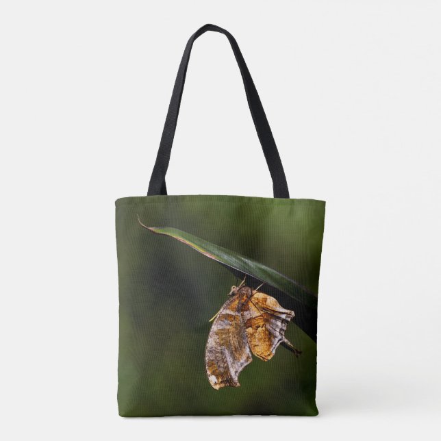 Question mark butterfly tote bag (Back)