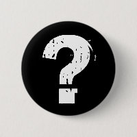 Question Mark Button on Black