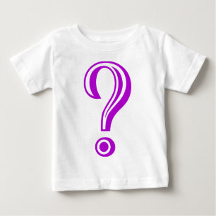 Question Mark Chiseled Baby T-Shirt