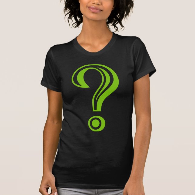 Question Mark Chiseled T-Shirt (Front)