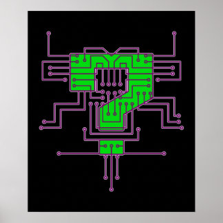 Question Mark Circuits Poster