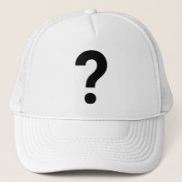 ? Question Mark Embroidered Symbol on