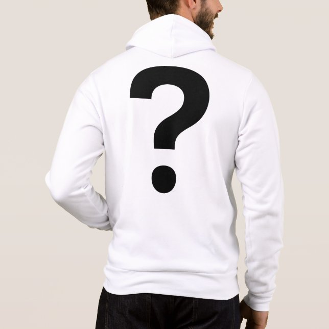 QUESTION MARK HOODIE (Back)