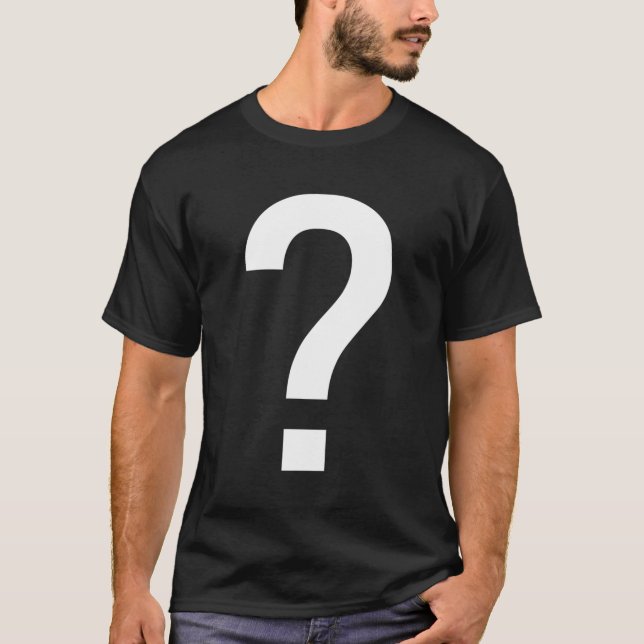 Question Mark Question Mark T-Shirt (Front)