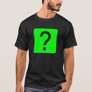 Question Mark Square Panel T-Shirt