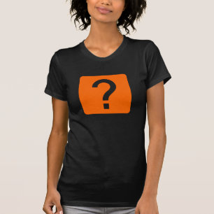 Question Mark Square Panel T-Shirt