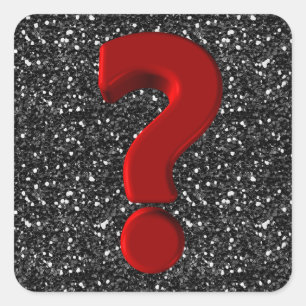 Question Mark Stickers