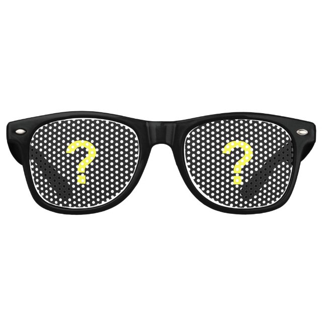 Question Mark Sunglasses - 8 (Front)