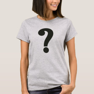 Question Mark  T-Shirt