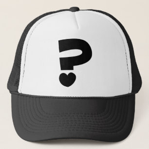 Question Mark Trucker Hat
