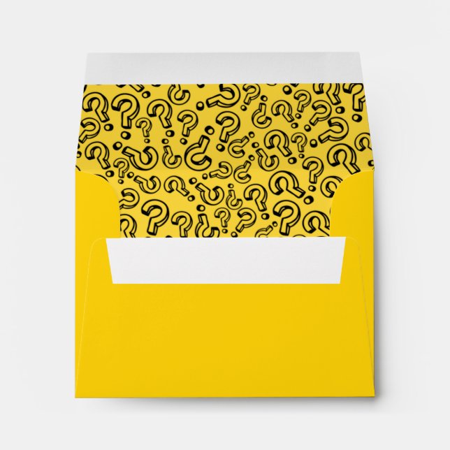 Question Marks Envelopes (Back (Bottom))