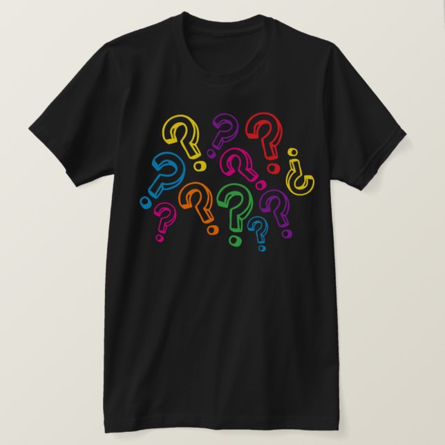Question Marks T-Shirt (Design Front)