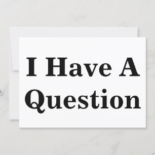 Question Sign