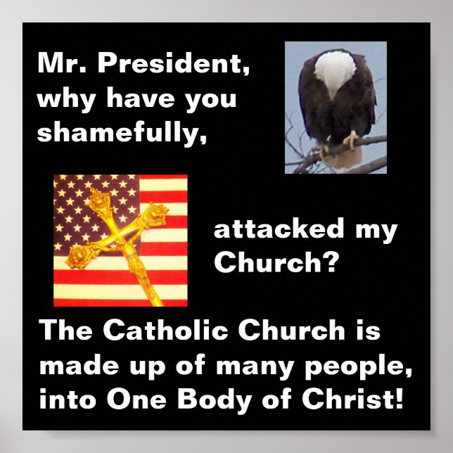 Question to President Poster (Front)